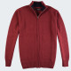 Celtic Alliance Zipped Burgundy Cardigan