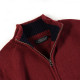 Celtic Alliance Zipped Burgundy Cardigan