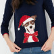 Pull Festive Marine Chien Tom Joules