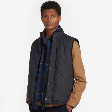 Barbour Tartan Midnight Galingale Scarf
