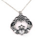 Claddagh Tin Pendant