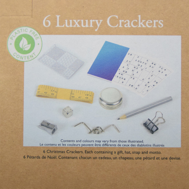Tom Smith Mini Kraft Luxury Party Crackers x6