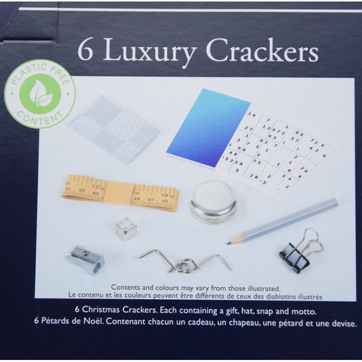Tom Smith Mini Luxury Tartan Party Crackers x6
