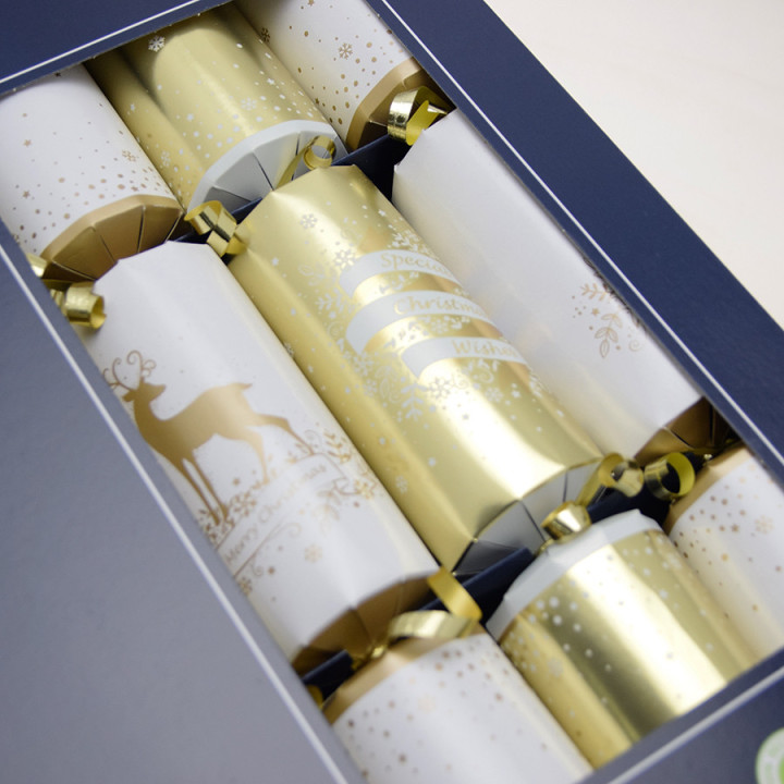Party Crackers Family Gold x12 Tom Smith