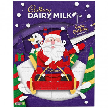 Calendrier de l'Avent Cadbury 90g Légende