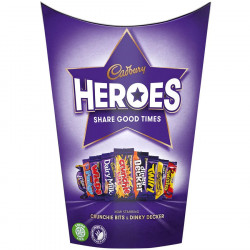 Assortiment de Chocolats Cadbury Heroes 185g