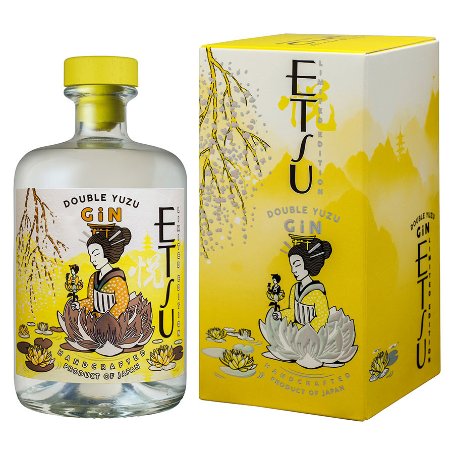 Etsu Gin Double Yuzu 70cl 43° Gins Le Comptoir Irlandais