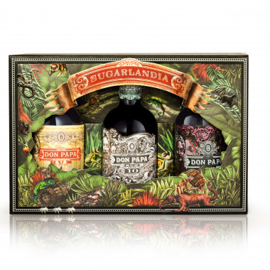 Coffret Rhum Don Papa Baroko Sugarlandia