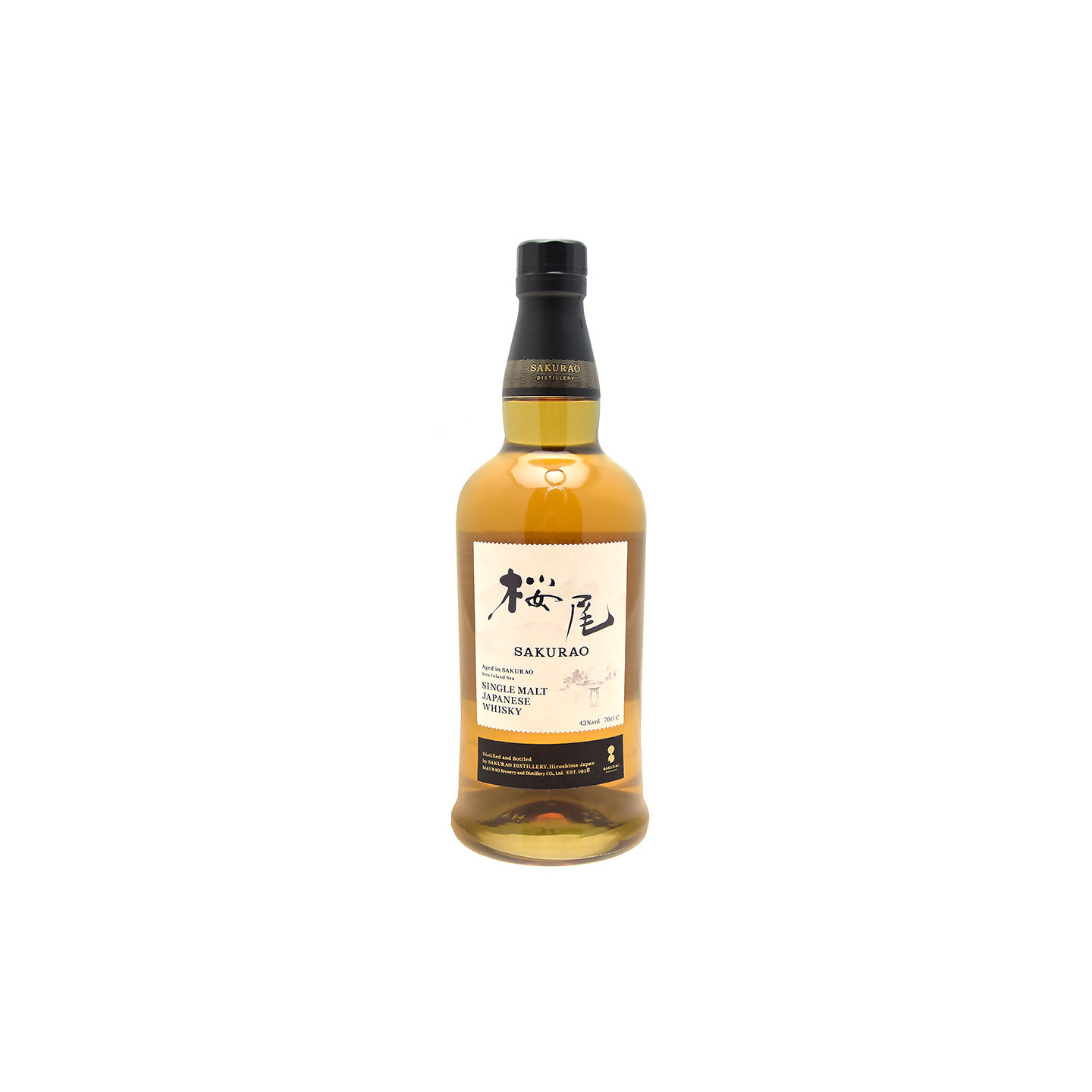 Sakurao Single Malt 70cl 43° - Le Comptoir Irlandais