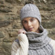 Echarpe Grise Inis Crafts