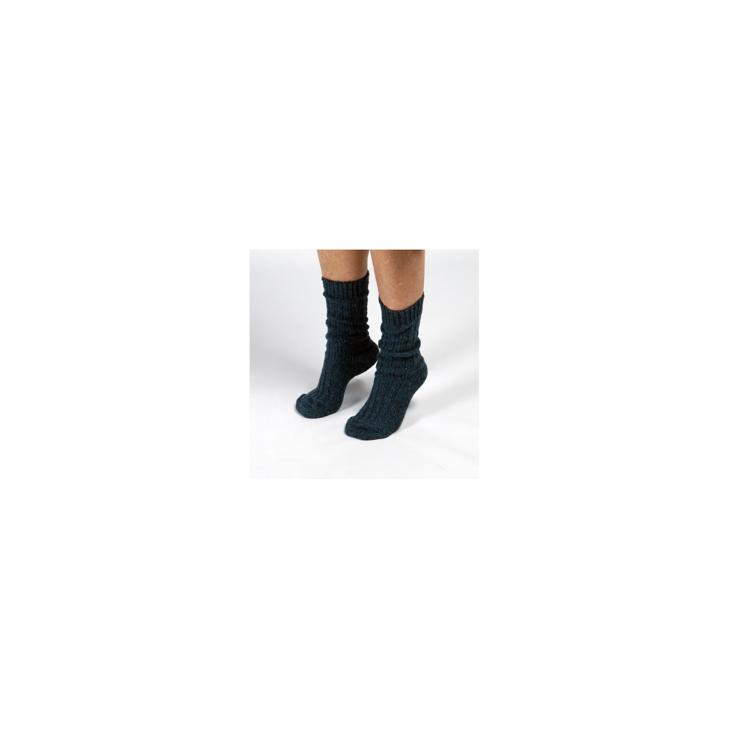 Donegal Socks Dark Grey Short Wool Socks