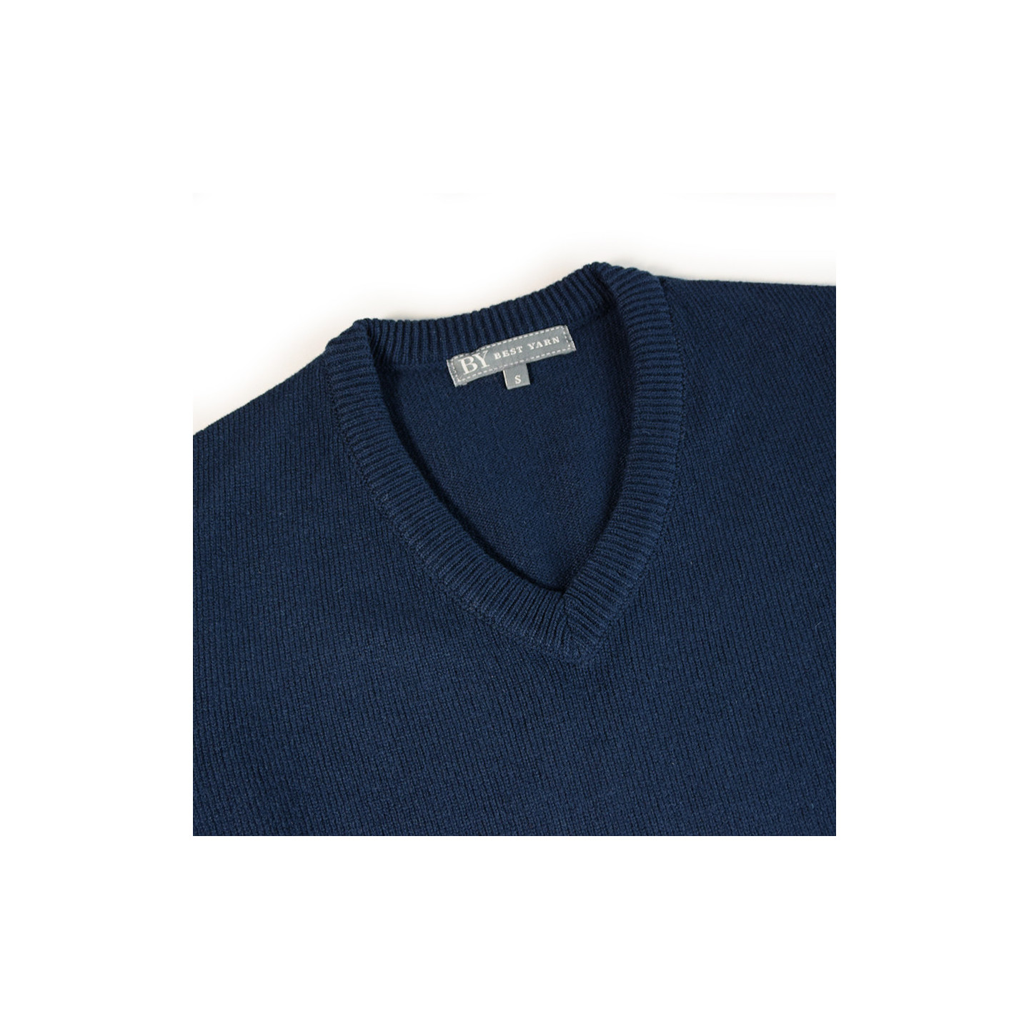 Pull Col V En Laine Bleu – Taille M – Bande Originale – Neuf Avec étiquettes