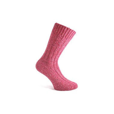 Chaussettes Courtes Roses Laine Donegal Socks