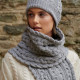 Echarpe Grise Inis Crafts