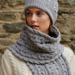 Inis Crafts Grey Scarf