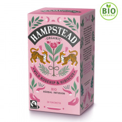 Infusion Bio Cynorhodon Hibiscus Hampstead Tea 20 sachets