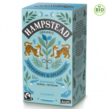Hampstead Tea Mint Organic Infusion 20 sachets