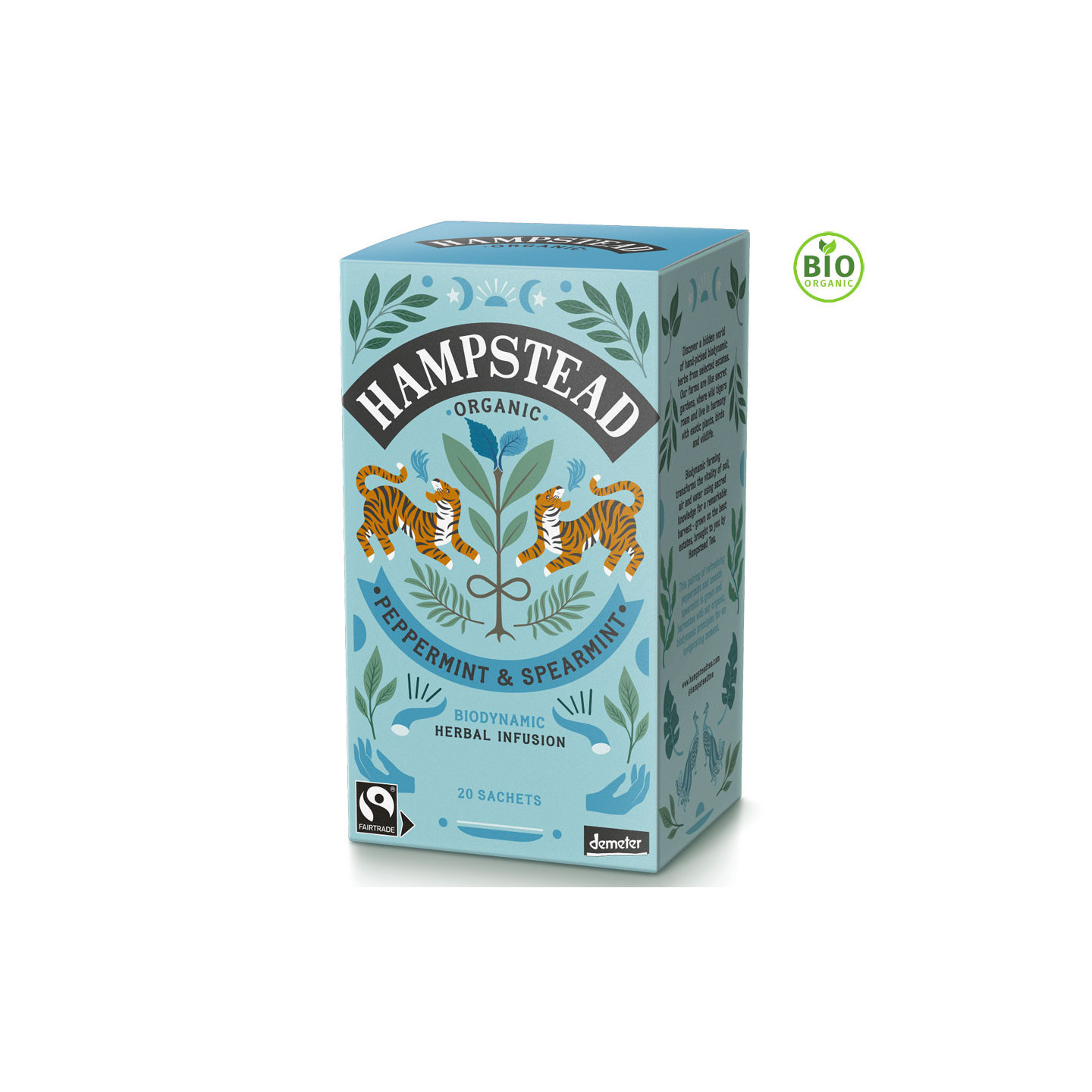 Hampstead Tea Mint Organic Infusion 20 sachets
