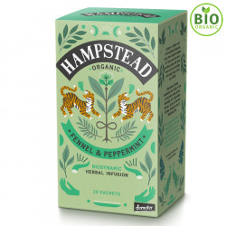 Hampstead Tea Organic Fennel and Peppermint Infusion 20 Teabags
