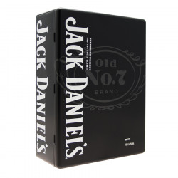 Coffret Jack Daniel's N°7 + 2 verres 70cl 40°