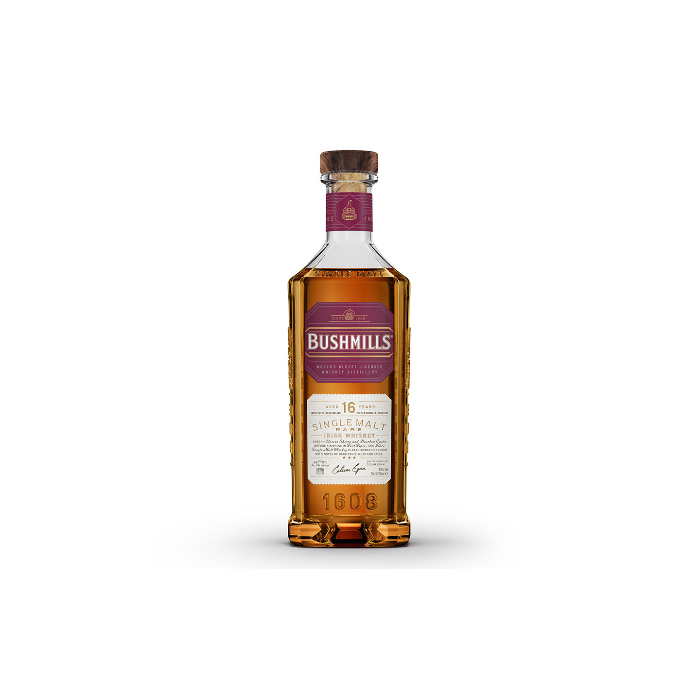Bushmills 16 year old Matured in Three Woods 70cl 40° - Le