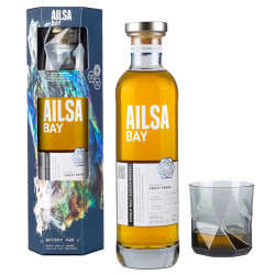 Ailsa Bay 1.2 Sweat Smoke 70cl 48.9° + glass