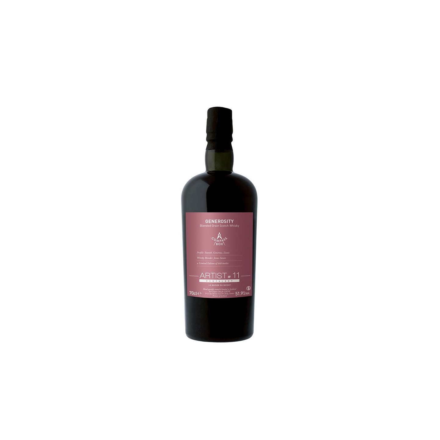 Compass Box Artist Pentalogy Generosity 70cl 51.9°