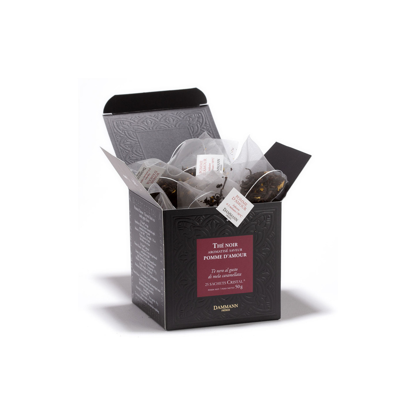 Dammann Frères Black Tea Candy Apple 25 Teabags 50g