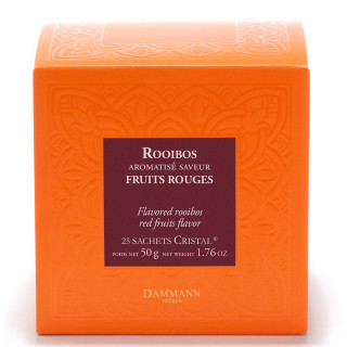 Rooibos Fruits Rouges Dammann Frères 25 sachets 50g