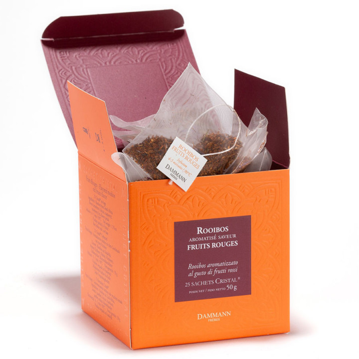Rooibos Fruits Rouges Dammann Frères 25 sachets 50g