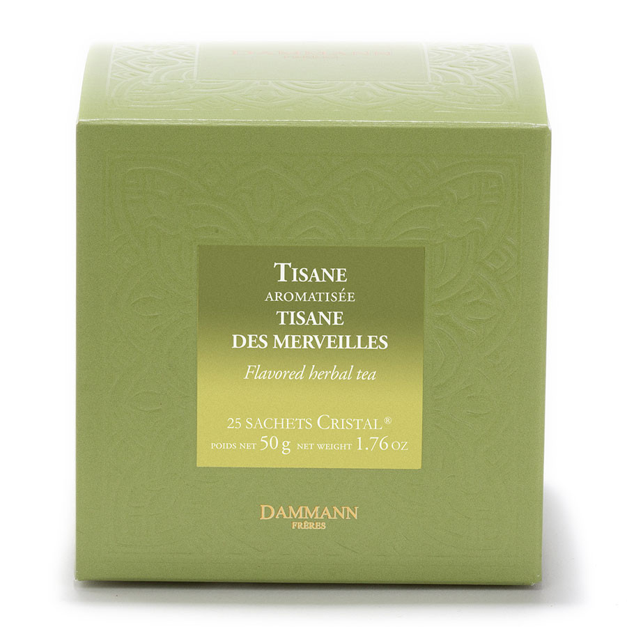 DAMMANN FRERES - 4 Fruits Rouges Black Tea - 24 wrapped crystal tea bags