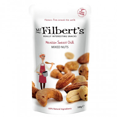 Mr Filbert's Mexican Sweet Chilli Nuts 100g