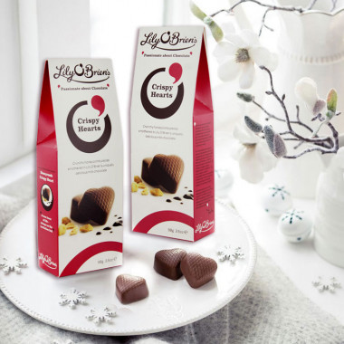 Chocolats Coeurs x7 98g Lily O'Brien's