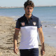 Camberabero Blue and White France Polo Shirt