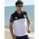 Polo France Blanc et Bleu Camberabero