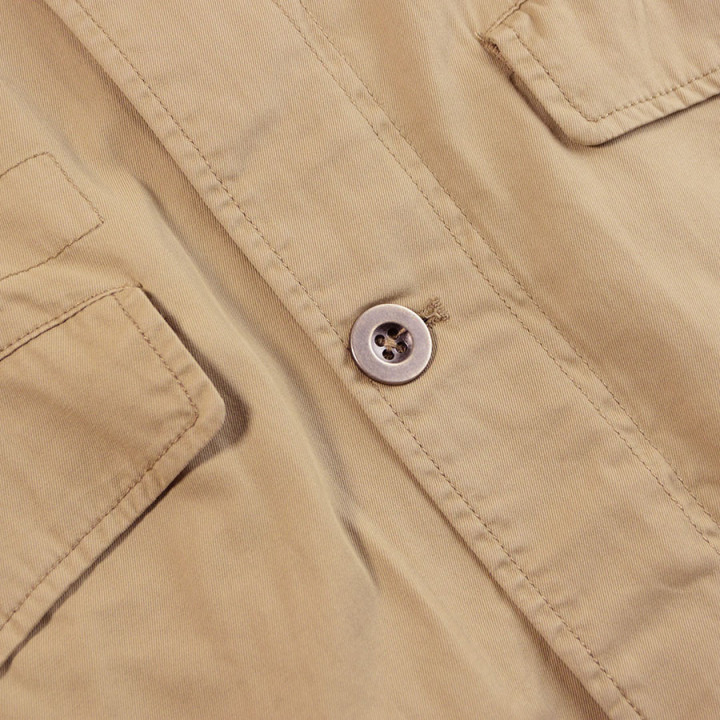 Out Of Ireland Sand Saharan Canvas Jacket