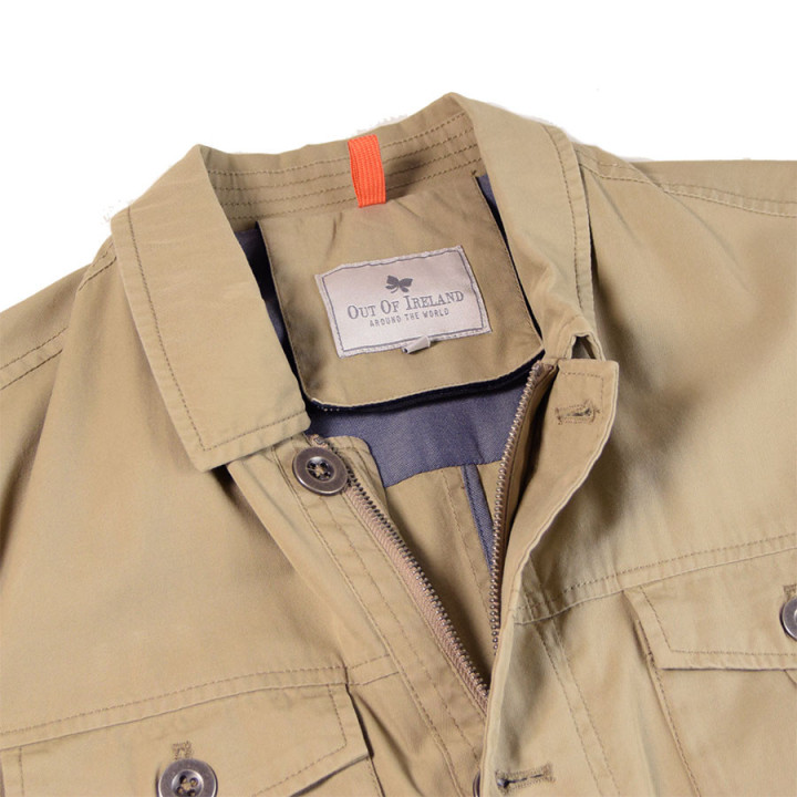 Out Of Ireland Sand Saharan Canvas Jacket