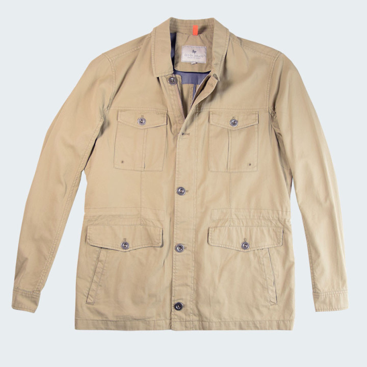 Out Of Ireland Sand Saharan Canvas Jacket