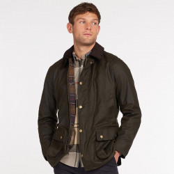 Barbour Olive Ashby Wax Jacket