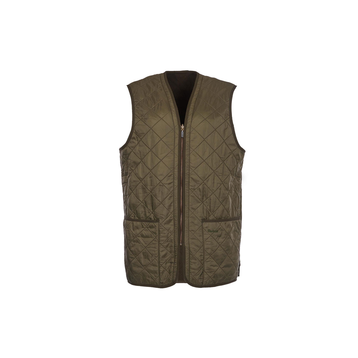 Barbour Olive Zip-in Fleece Lining