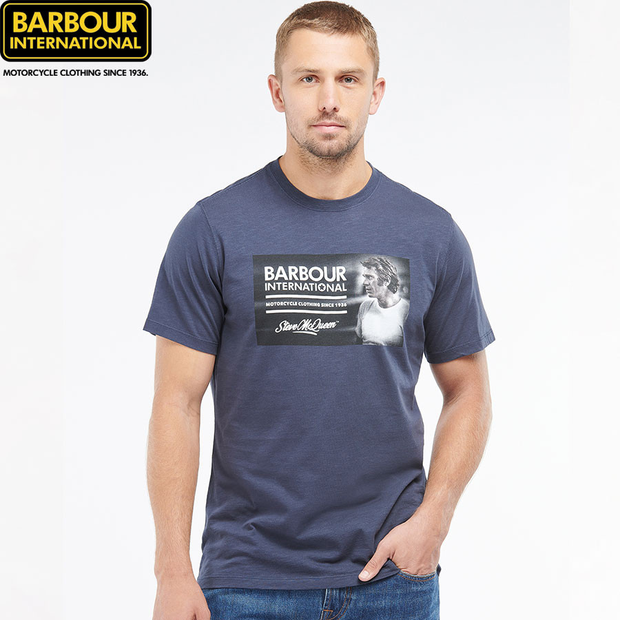 barbour t shirts mens