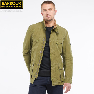 Barbour International Duke Jacket Green Summer Wash