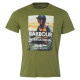 Tshirt steeve mcqueen checker olive