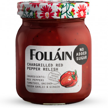 Relish Poivrons Rouges Grillés Folláin 320g