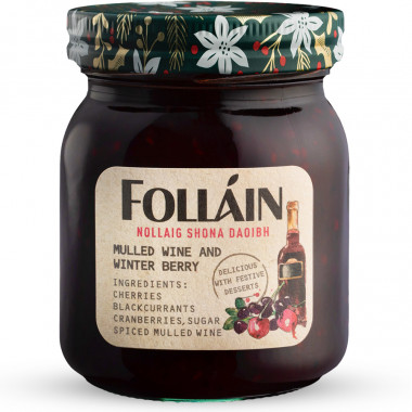 Folláin Mulled Wine & Winter Berry Preserve 350g