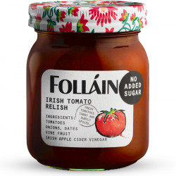 Relish Poivrons Rouges Grillés Folláin 320g