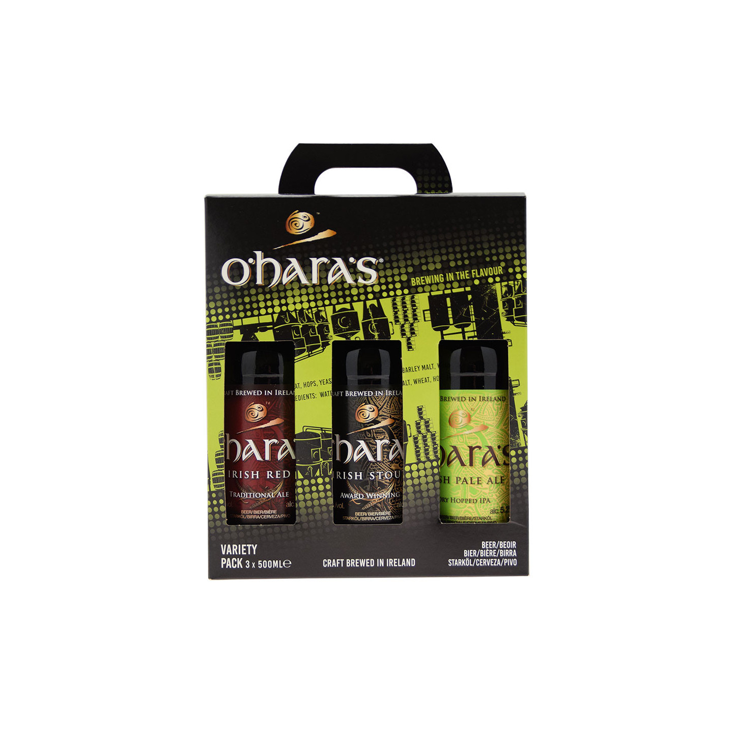 Coffret O'hara's 3 bières 3x50cl 4.6°