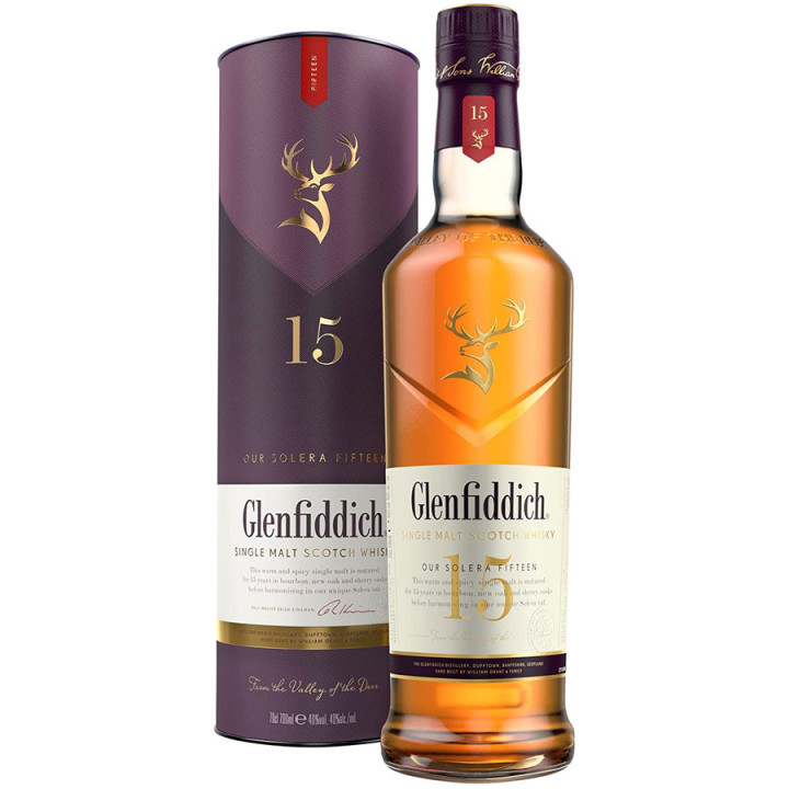 Glenfiddich 15 Years Old Solera 70cl 40°