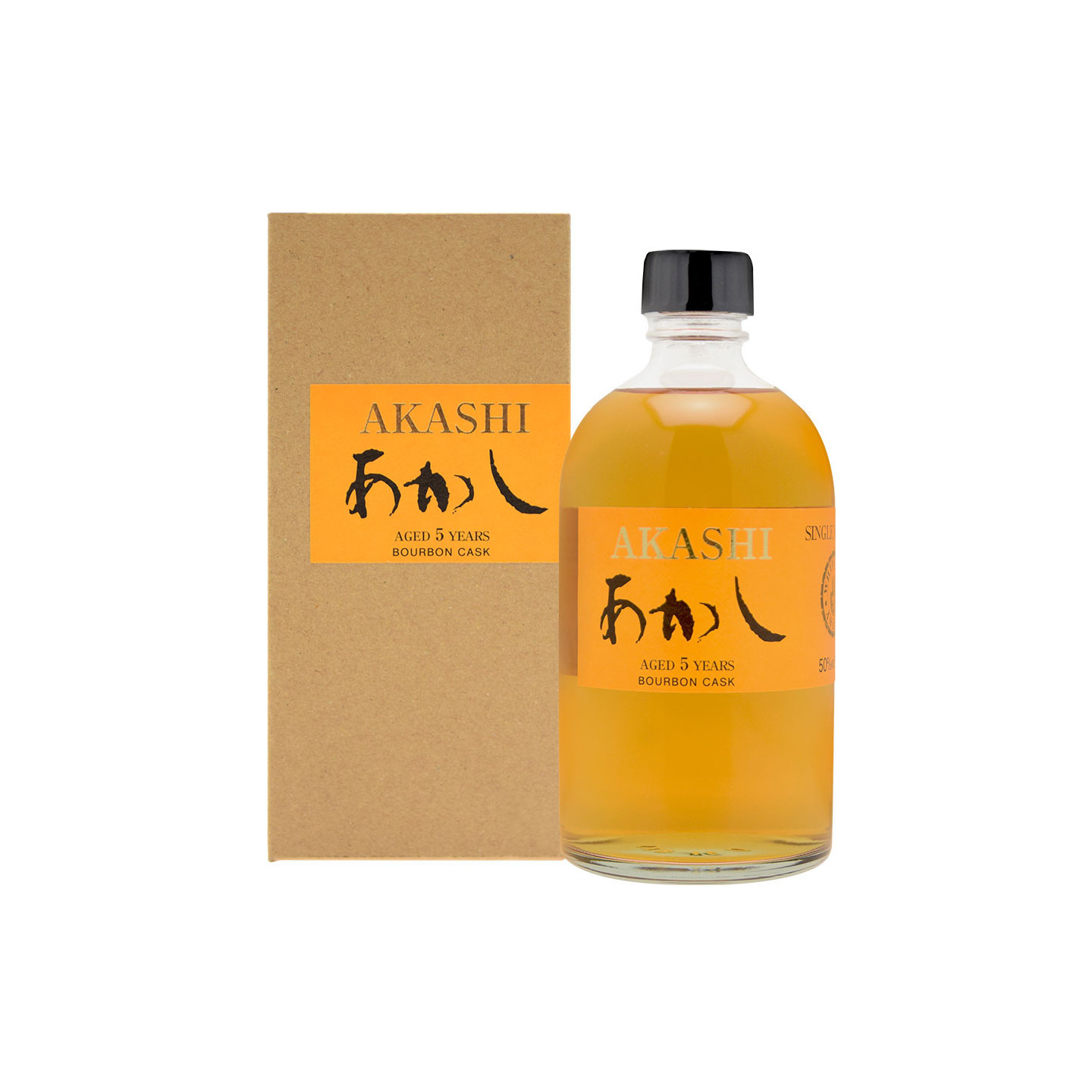 Akashi 5 ans Bourbon 50cl 50°