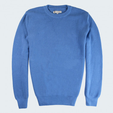 Out Of Ireland Liam Blue Round Neck Sweater
